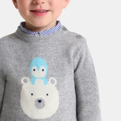 Baby boy cashmere sweater