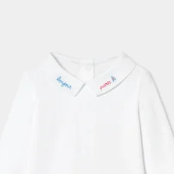 Baby boy cotton bodysuit