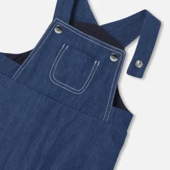 Baby boy denim overalls