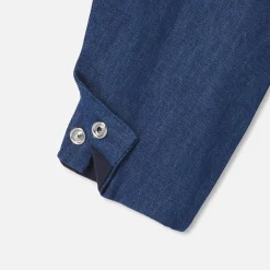 Baby boy denim overalls