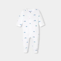 Baby boy fleece pajamas