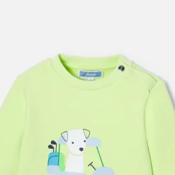 Baby boy fleece sweatshirt