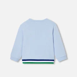 Baby boy fleece sweatshirt