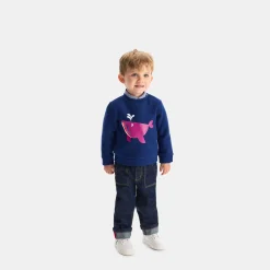 Baby boy fleece sweatshirt