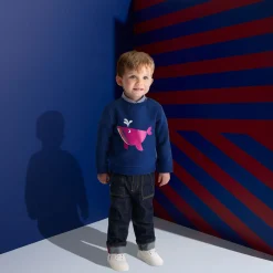 Baby boy fleece sweatshirt