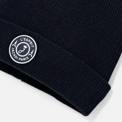 Baby boy fleece-lined hat