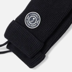 Baby boy fleece-lined mittens