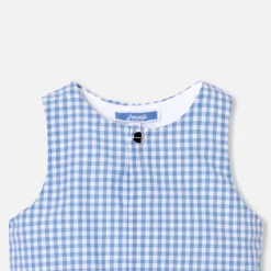 Baby boy Gingham jumpsuit