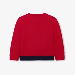 Baby boy intarsia snowflake sweater