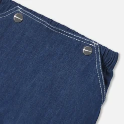 Baby boy jeans in lightweight canvas