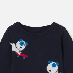 Baby boy knitted jumpsuit