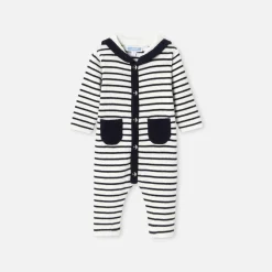 Baby boy knitted jumpsuit