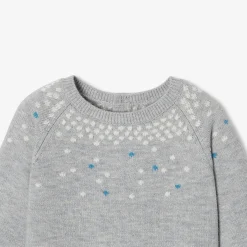 Baby boy knitted jumpsuit