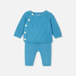 Baby boy knitted set