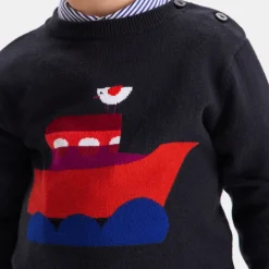 Baby boy knitted sweater