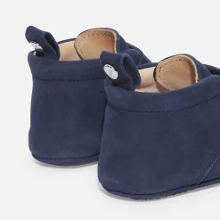Baby boy leather slippers