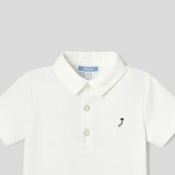 Baby boy Oxford collar bodysuit