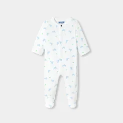 Baby boy pajamas in interlock