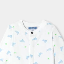 Baby boy pajamas in interlock