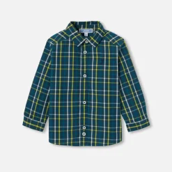 Baby boy plaid shirt