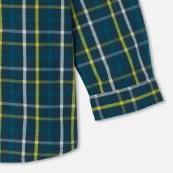 Baby boy plaid shirt