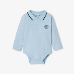Baby boy polo bodysuit