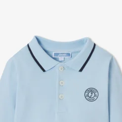 Baby boy polo bodysuit