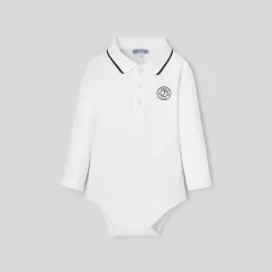 Baby boy polo bodysuit