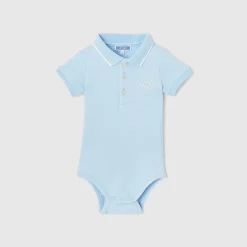 Baby boy polo bodysuit