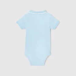 Baby boy polo bodysuit