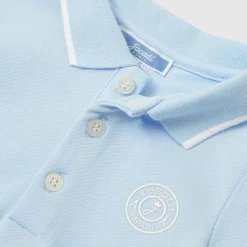 Baby boy polo bodysuit