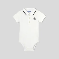 Baby boy polo bodysuit