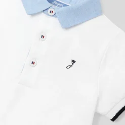 Baby boy short-sleeve polo shirt