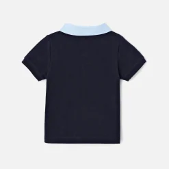 Baby boy short-sleeve polo shirt