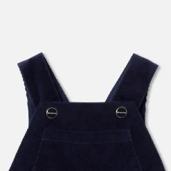 Baby boy velour overalls