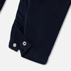 Baby boy velour overalls