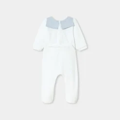Baby boy velvet pajamas