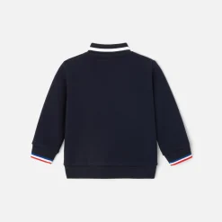 Baby boy zipped cardigan