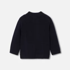 Baby boy zipped cardigan