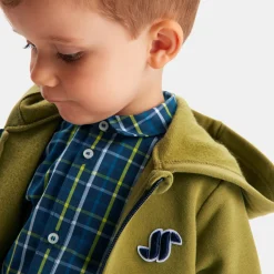 Baby boy zip-up sweatshirt