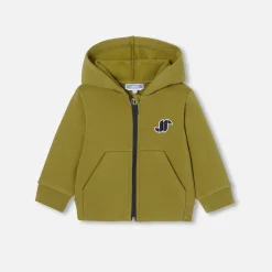 Baby boy zip-up sweatshirt