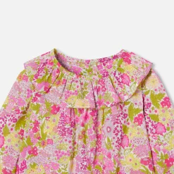Baby girl blouse in Liberty fabric