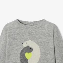 Baby girl cashmere sweater