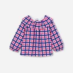 Baby girl checked blouse