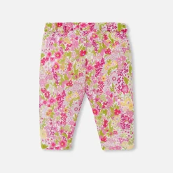 Baby girl comfort trousers in Liberty fabric