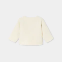 Baby girl fleece cardigan