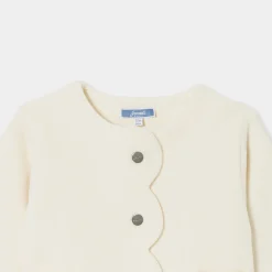 Baby girl fleece cardigan