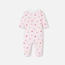 Baby girl fleece pajamas