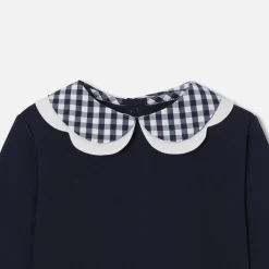 Baby girl fleece sweatshirt