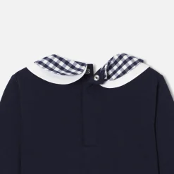 Baby girl fleece sweatshirt